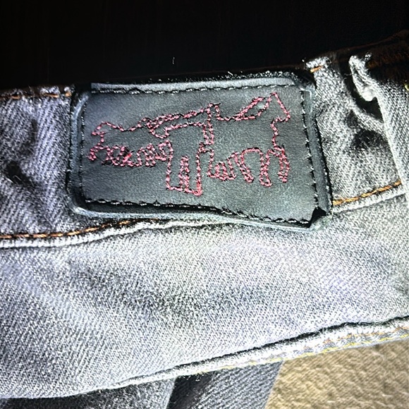 VINTAGE RARE VHTF UNISEX LEVI’S RED BUTTON FLY MENS size 36x30 REDLINE SELVAGE - Picture 9 of 16